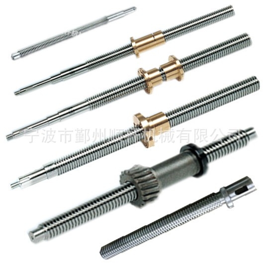 數控梯形絲杠T22 T8 T10 T20 8Mm 8Mm14Mm 16Mm 20Mm 32Mm 400Mm 1000mm帶螺母（mǔ）梯形絲杆