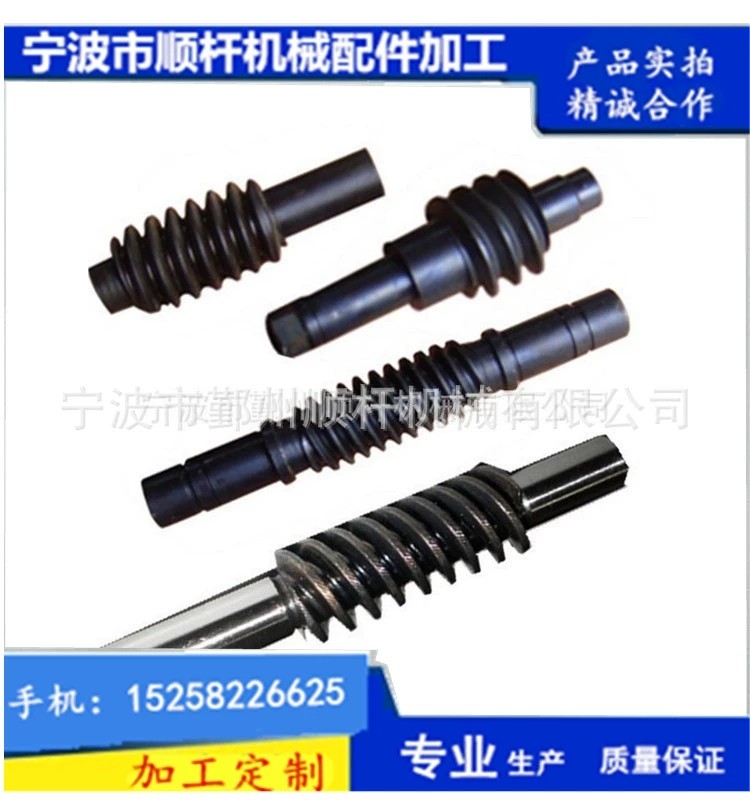 承接減速機 升降機 電機等配件（jiàn） 多頭蝸杆機床絲杆
