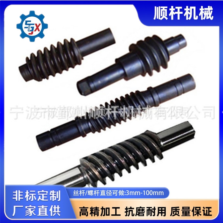 大型冷（lěng）軋非標多頭小模數蝸杆
